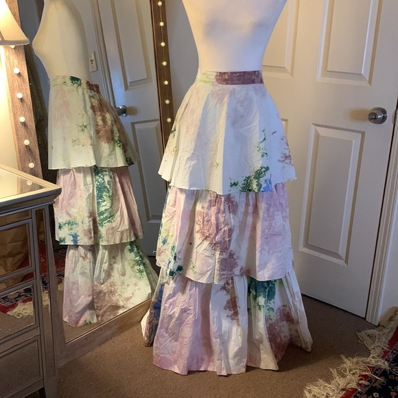 S/W/F Layered Maxi Skirt Free People - Picture 5 of 13